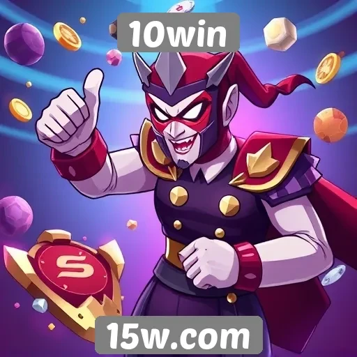 Visão geral das opções de jogos no site 10win